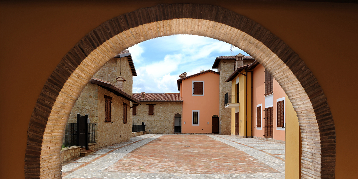 Case e appartamenti in vendita e in affitto in Umbria, Spoleto, Montefranco, Valnerina, Borgo Fonte Licino | Nuova Tonelli S.r.l. Impresa Costruzioni Terni